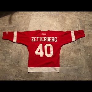 Mark Zetterberg Detroit Red Wings NHL Jersey